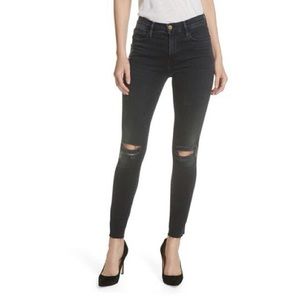 Frame Denim Le High Skinny jeans in Portofino